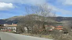 Village Tavalichevo in the folds of Konyavska planina (Konyavska mountain) in Bulgaria