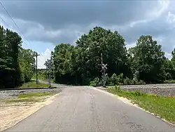 Norfolk Southern Railway crossing in Tawanta