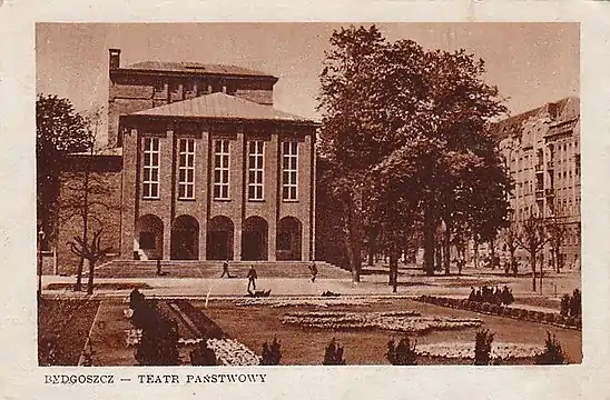 Polish Theatre in Bydgoszcz ca 1950