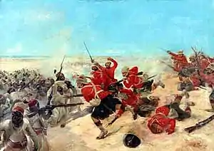 Image 67The battle of Tel el-Kebir in 1882 during the Anglo-Egyptian War (from Egypt)