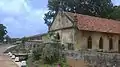 Tellippalai church in damaged condition due to civil war and Union College in 2011