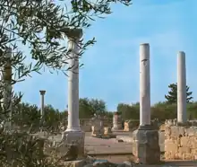 Remains of the San Leucio Basilica in Canosa di Puglia