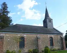 The protestant church in Mézières-en-Drouais