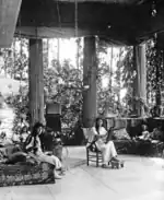 Temple of Wings, interior (c. 1915)