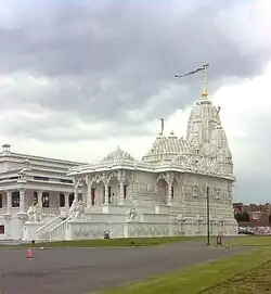 Jain temple in Laarstraat, Antwerp