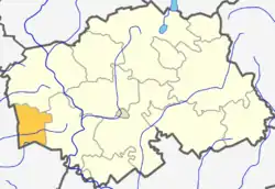 Teneniai is located in Šilalė District Municipality