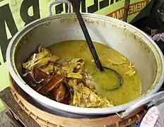 Tengkleng, a mutton soup of Solo.