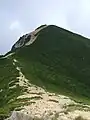 Mount Nishi-Tengu from Mount Higashi-Tengu