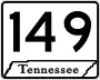 State Route 149 marker