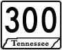 State Route 300 marker