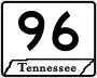 State Route 96 marker