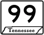 State Route 99 marker