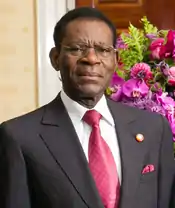  Equatorial GuineaTeodoro Obiang Nguema Mbasogo, President