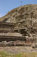 Pyramid of the Feathered Serpent and the Adosada platform