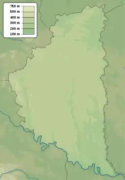 UKLT is located in Ternopil Oblast