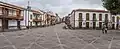 Town square in front of Basílica de Nuestra Señora del Pino