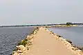 View of Lake Butte des Morts from the public trail on the Terrell's Island breakwall