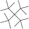 Skeletal formula of tetra-tert-butylmethane