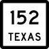 State Highway 152 marker