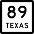 State Highway 89 marker