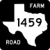 Farm to Market Road 1459 marker