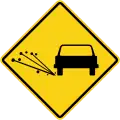 Loose road surface