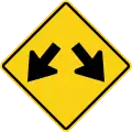 Roadway split