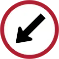 Keep left