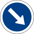 Keep right