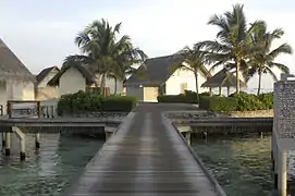 Water villas alley