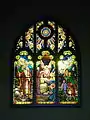 Guido Nincheri's nativity window from St John the Evangelist Anglican Church in Prescott, Ontario