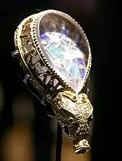 Image 45The Alfred Jewel, late 9th century (from History of England)