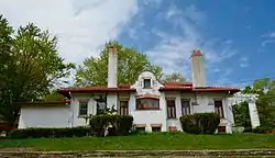 House for August H. Bergman, Newton, Iowa, 1909.