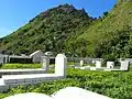 Raised cemetery in The Bottom