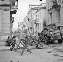 Image 3Clashes in Athens during the Dekemvriana events (from History of Greece)