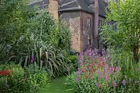 View of the Charterhouse from the gardens