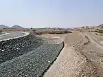 The Al Daoudi dam in the Wadi Fara