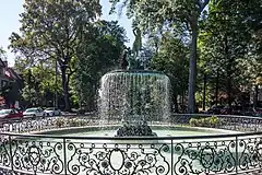 St. James Court Fountain was installed 1892