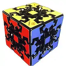 3x3 Gear cube, solved