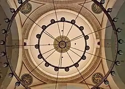 The Ketchaoua Mosque dome inside down view