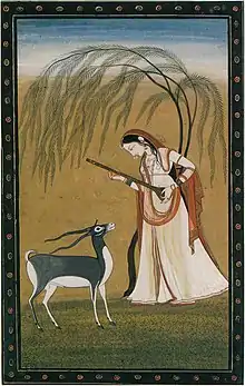 The Musical Mode: Ragini Todi. Ascribed to a Master of the Second Generation after Nainsukh, c. 1825-30