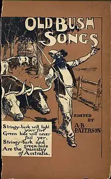 Image 5Cover of Old Bush Songs, Banjo Paterson's 1905 collection of bush ballads (from Culture of Australia)