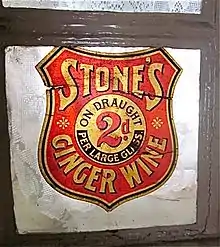 Advertisement for Stone's Ginger wine, c.1900