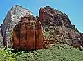 The Organ centered. The Great White Throne (upper left)