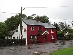 The Railway Bar is near to the (now closed) Upton railway station