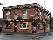 The Salutation public house in Higher Chatham Street