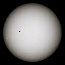 Image 11The Sun in true white color (from Solar System)