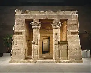 Image 16The Temple of Dendur, completed by 10 BC, Metropolitan Museum of Art (New York City) (from Ancient Egypt)