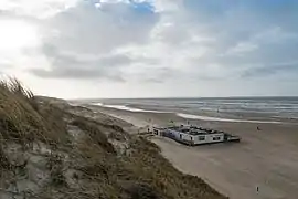 The beach of Hargen aan Zee