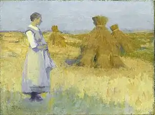 Theodore Robinson, Etude, (1890)